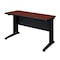 Fusion Fusion Training Tables, 42 W, 24 L, 29 H, Wood, Metal Top MFTT4224CH - alternate 1